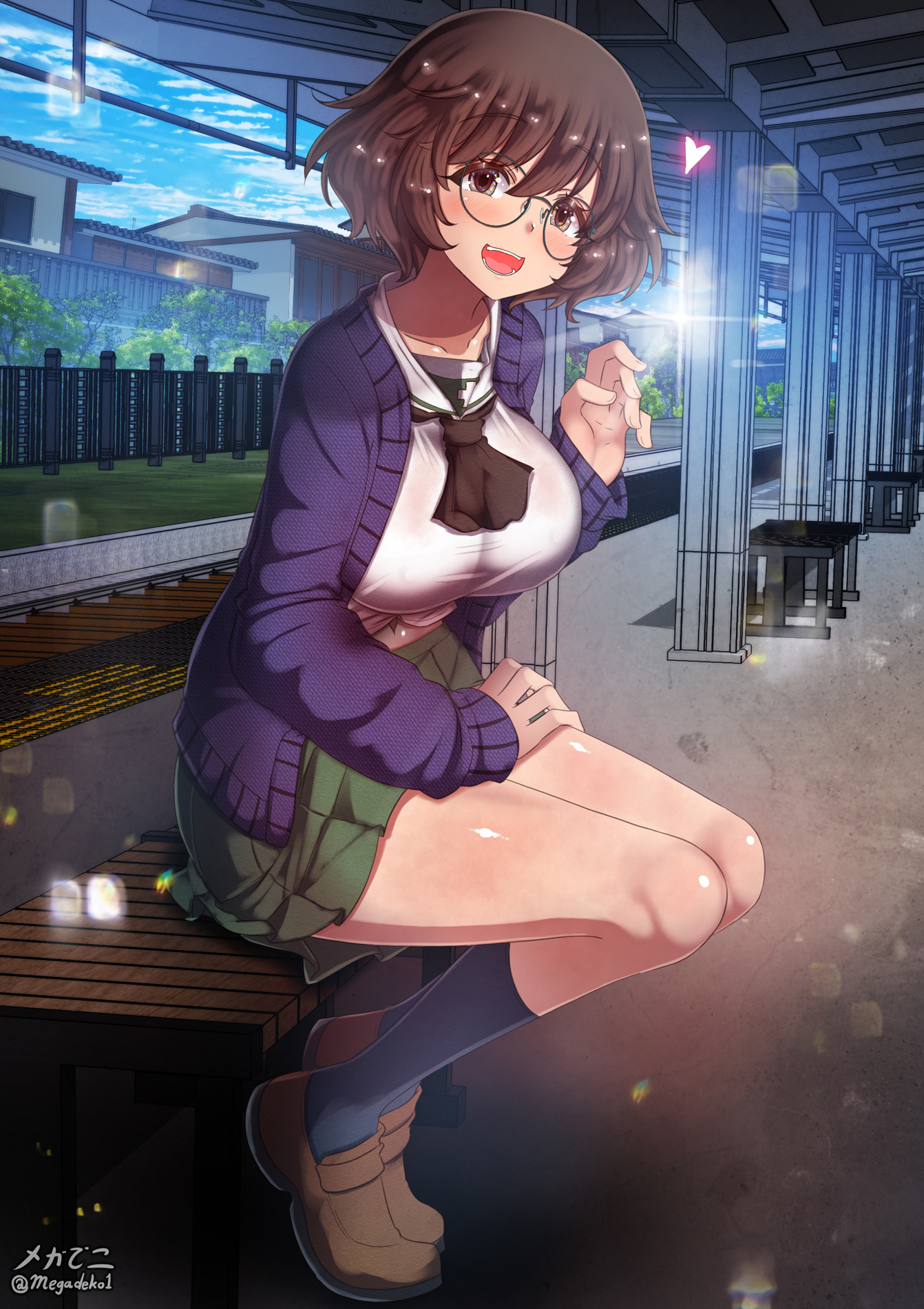Akiyama Yukari (Girls Und Panzer) Rule 34 Image