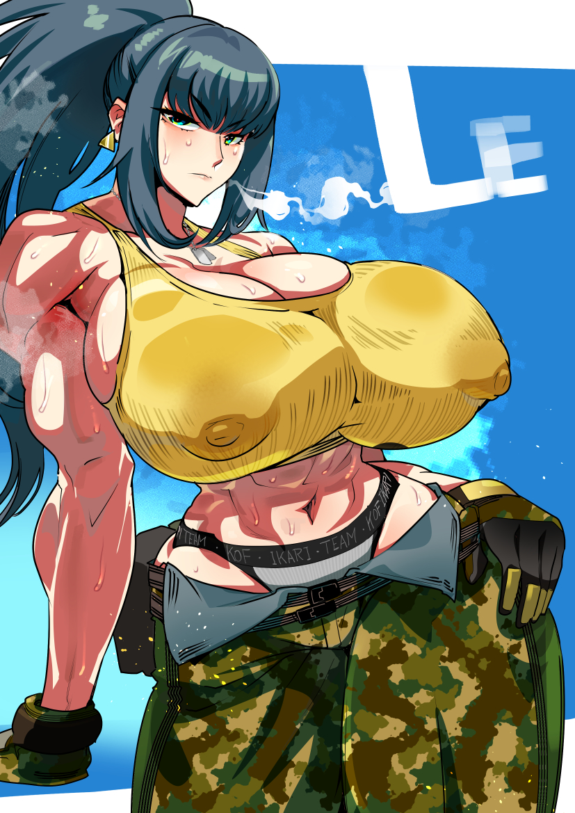 Leona Heidern (King Of Fighters) Rule 34 Image