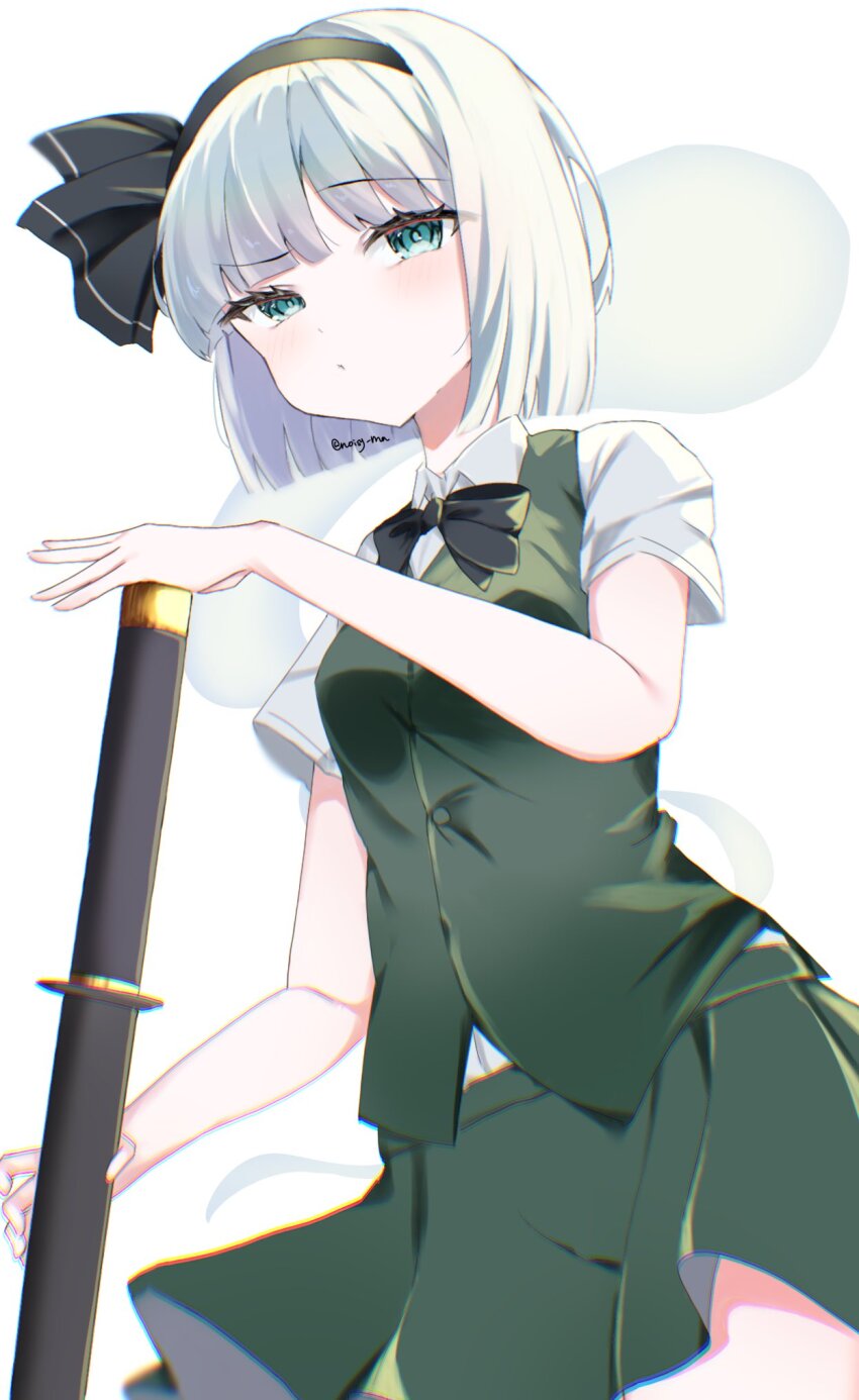 Konpaku Youmu (Touhou) Rule 34 Image