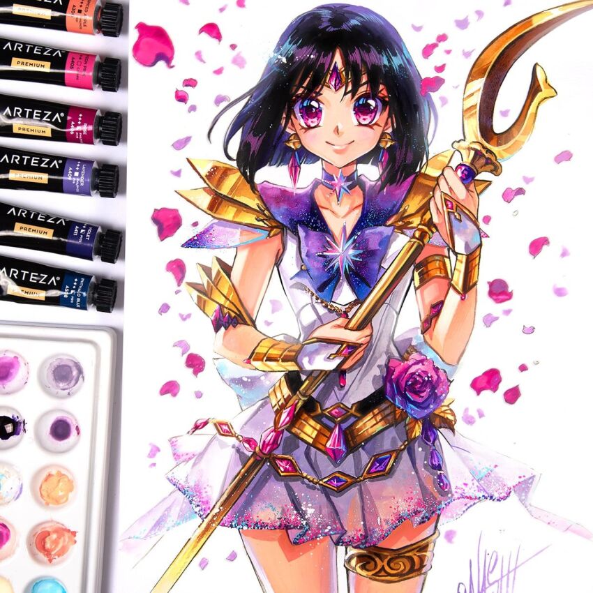 Sailor Saturn (Bishoujo Senshi Sailor Moon) Rule 34 Image