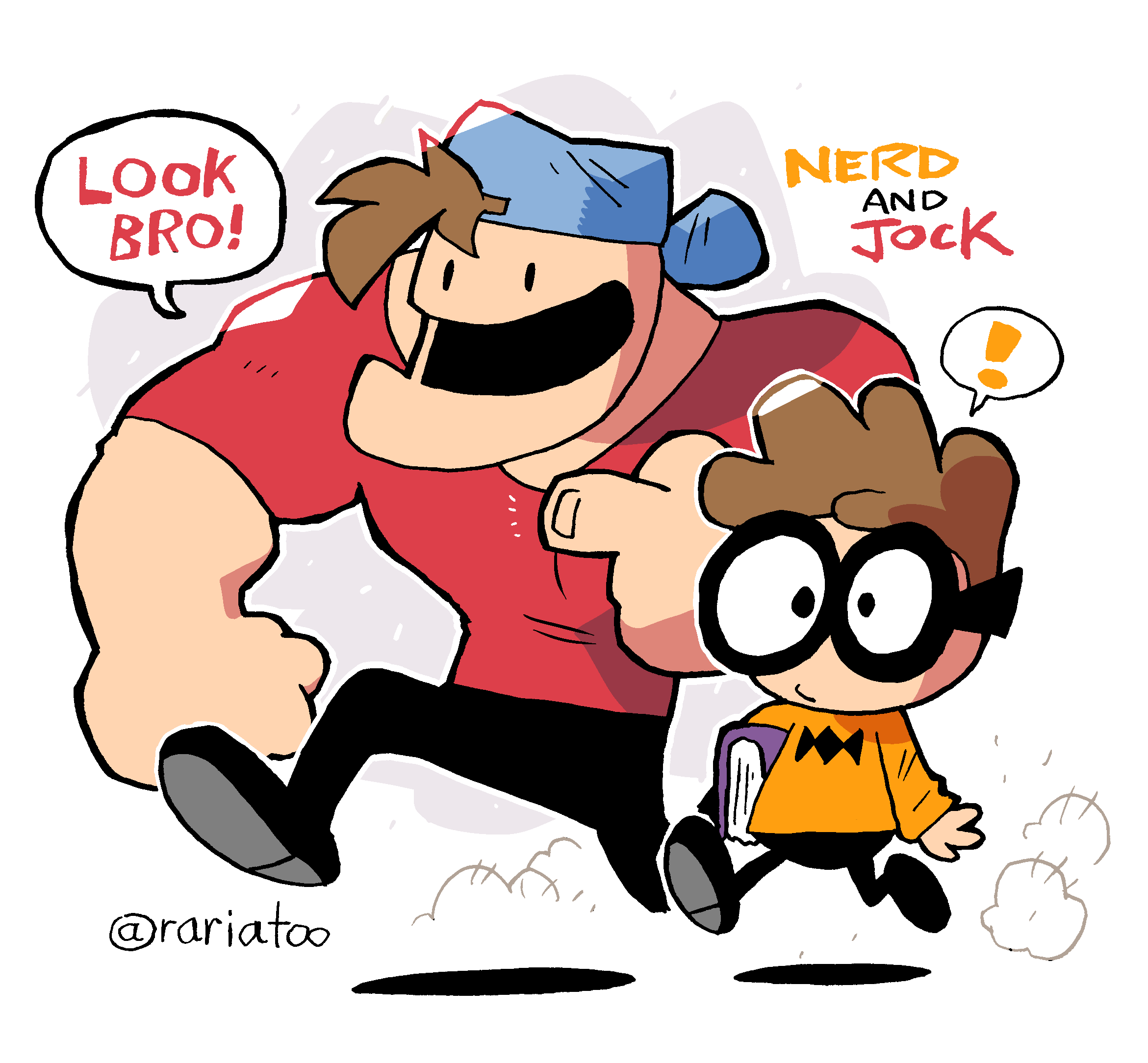 Jock (Nerd And Jock) Rule 34 Image