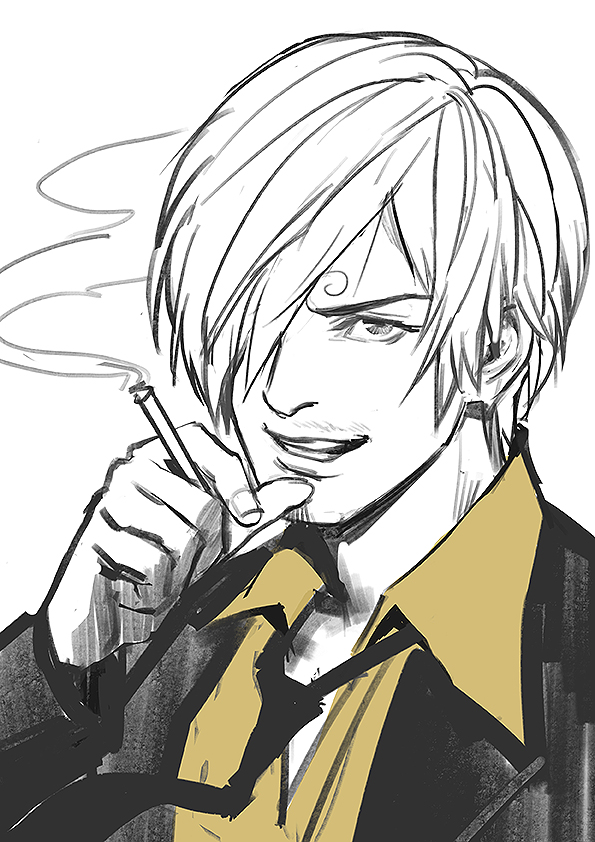 Sanji (One Piece) Rule 34 Image