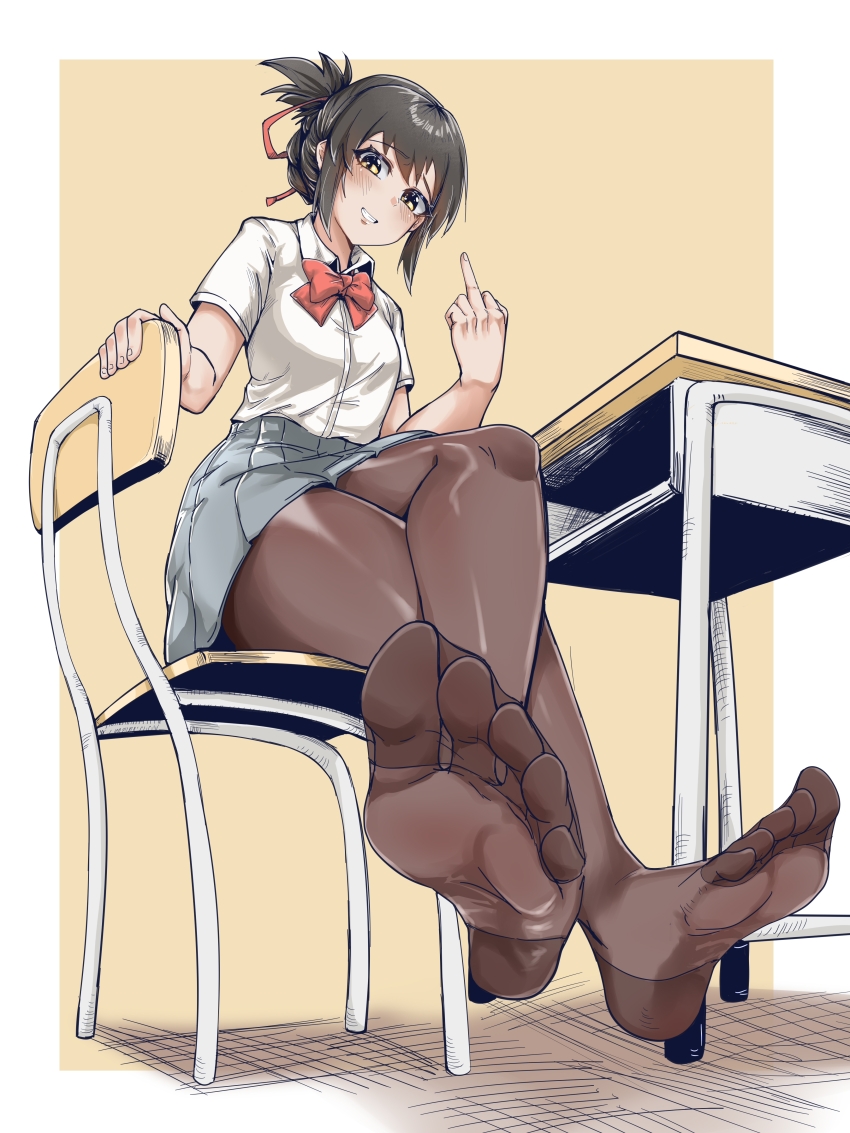 Miyamizu Mitsuha (Kimi No Na Wa.) Rule 34 Image