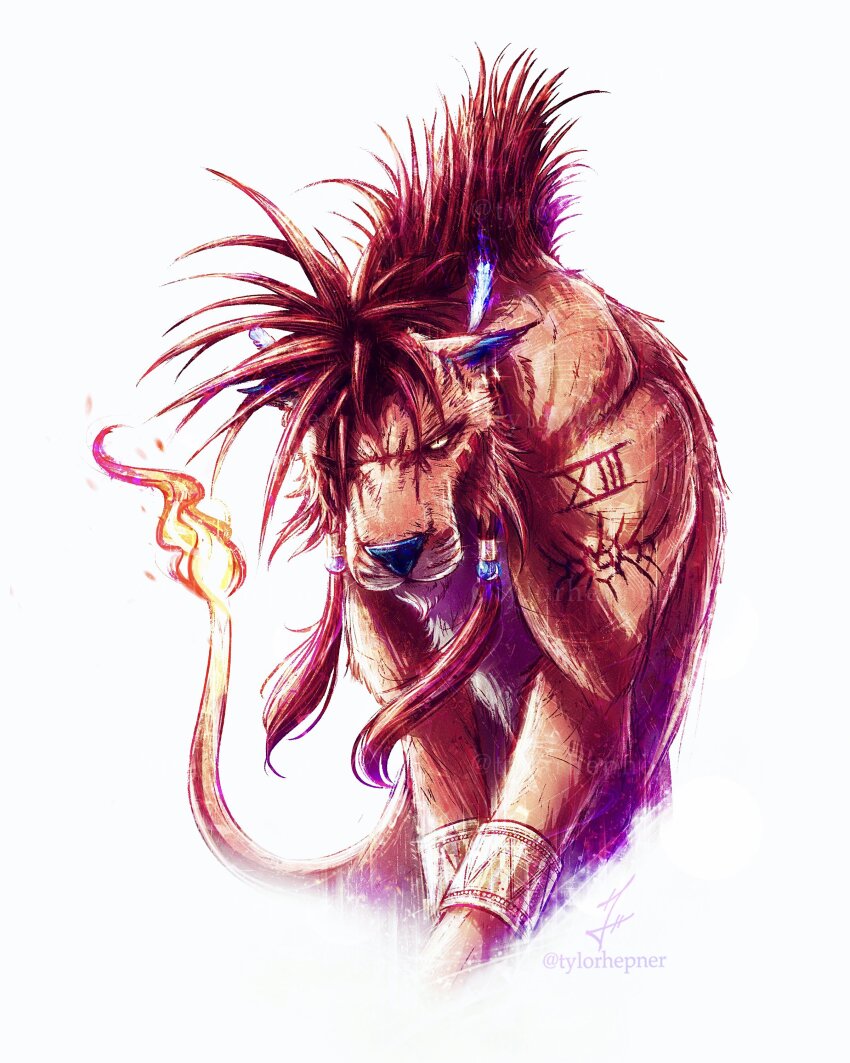 Red Xiii (Final Fantasy) Rule 34 Image