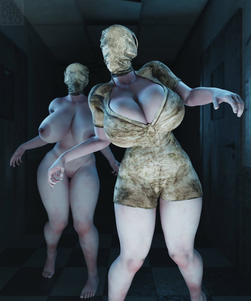 Bubble Head Nurse (Silent Hill) Rule 34 Image