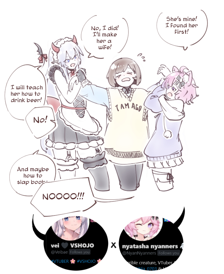 Nyatasha Nyanners (Indie Virtual Youtuber) Rule 34 Image