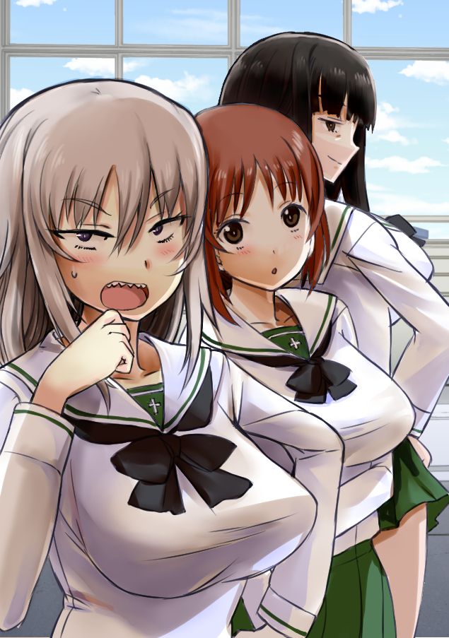 Itsumi Erika (Girls Und Panzer) Rule 34 Image