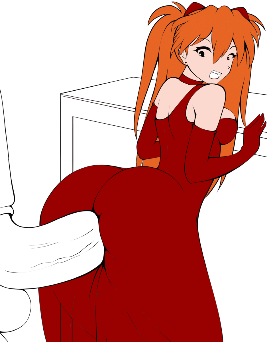 Souryuu Asuka Langley (Neon Genesis Evangelion) Rule 34 Image