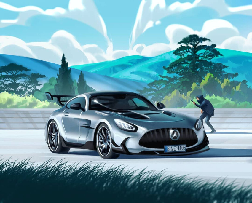 Mercedes-Benz Rule 34 Image