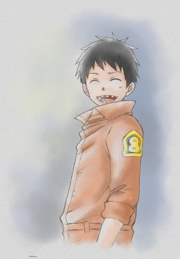 Shinra Kusakabe (En'En No Shouboutai) Rule 34 Image