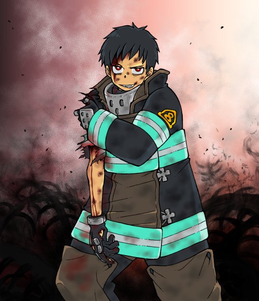 Shinra Kusakabe (En'En No Shouboutai) Rule 34 Image