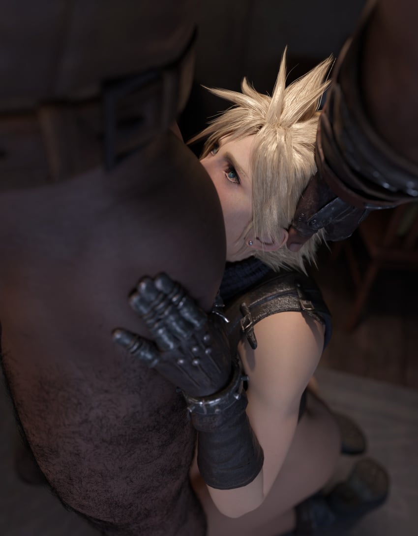 Barret Wallace (Final Fantasy) Rule 34 Image