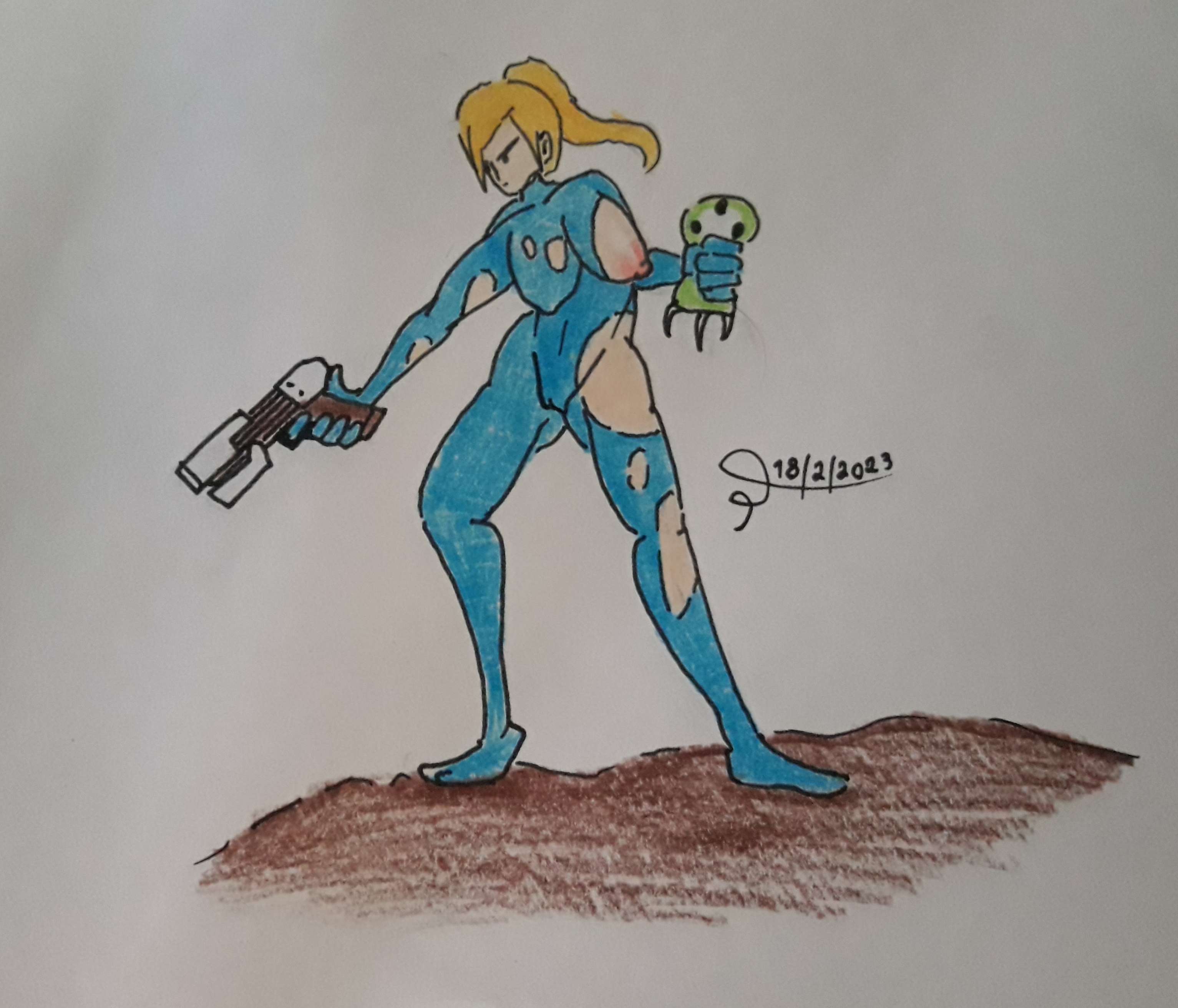 Metroid (Creature) Rule 34 Image
