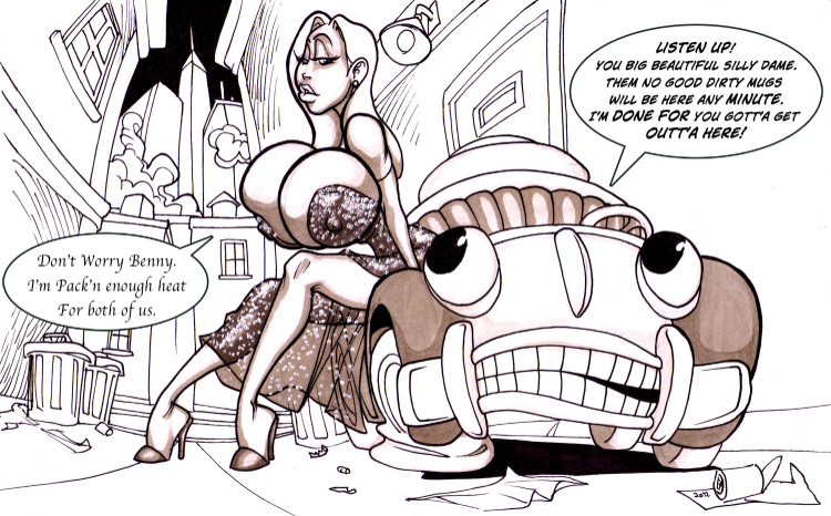 Jessica Rabbit (Benny The Cab) Rule 34 Image