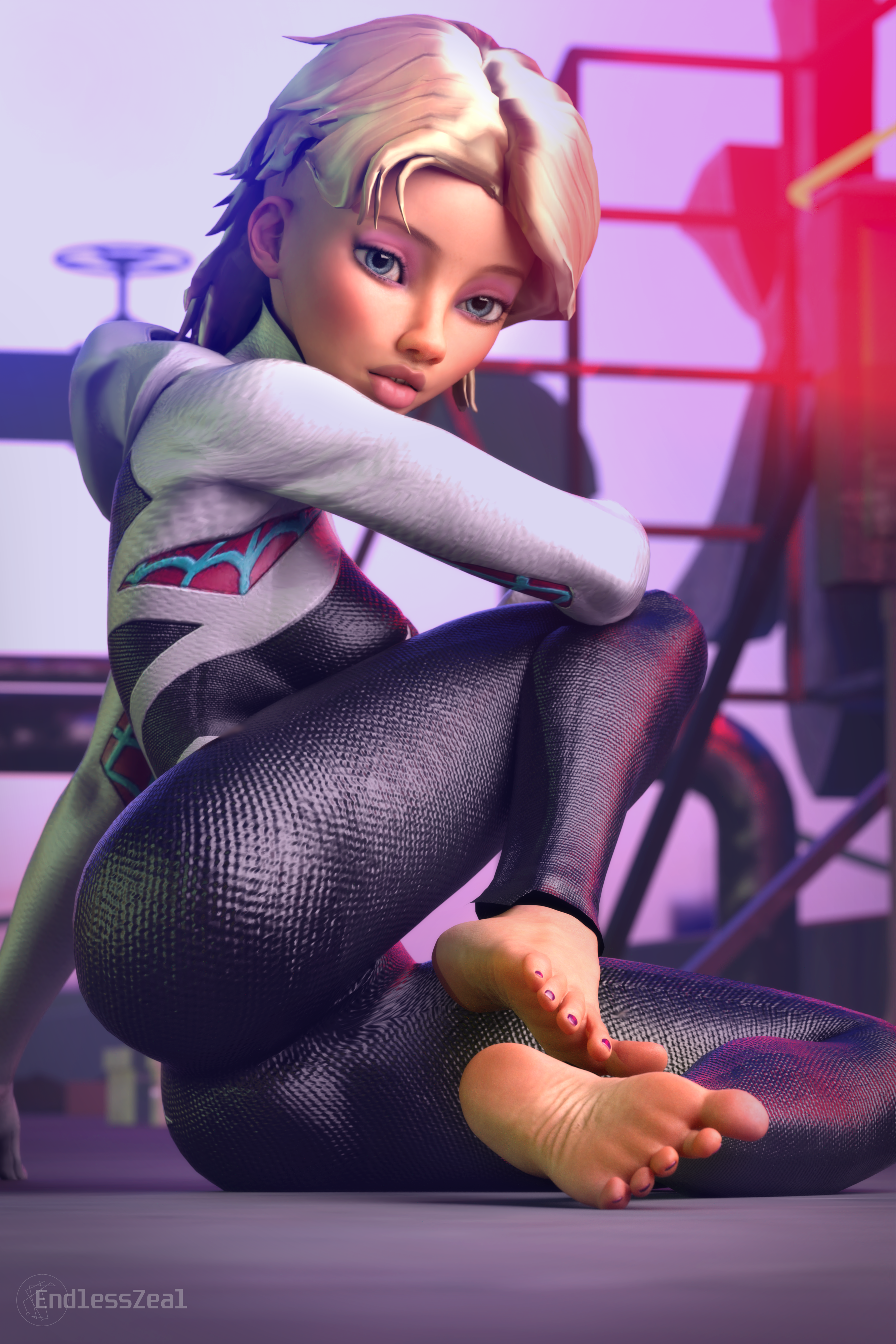 Ghost-Spider (Marvel) Rule 34 Image