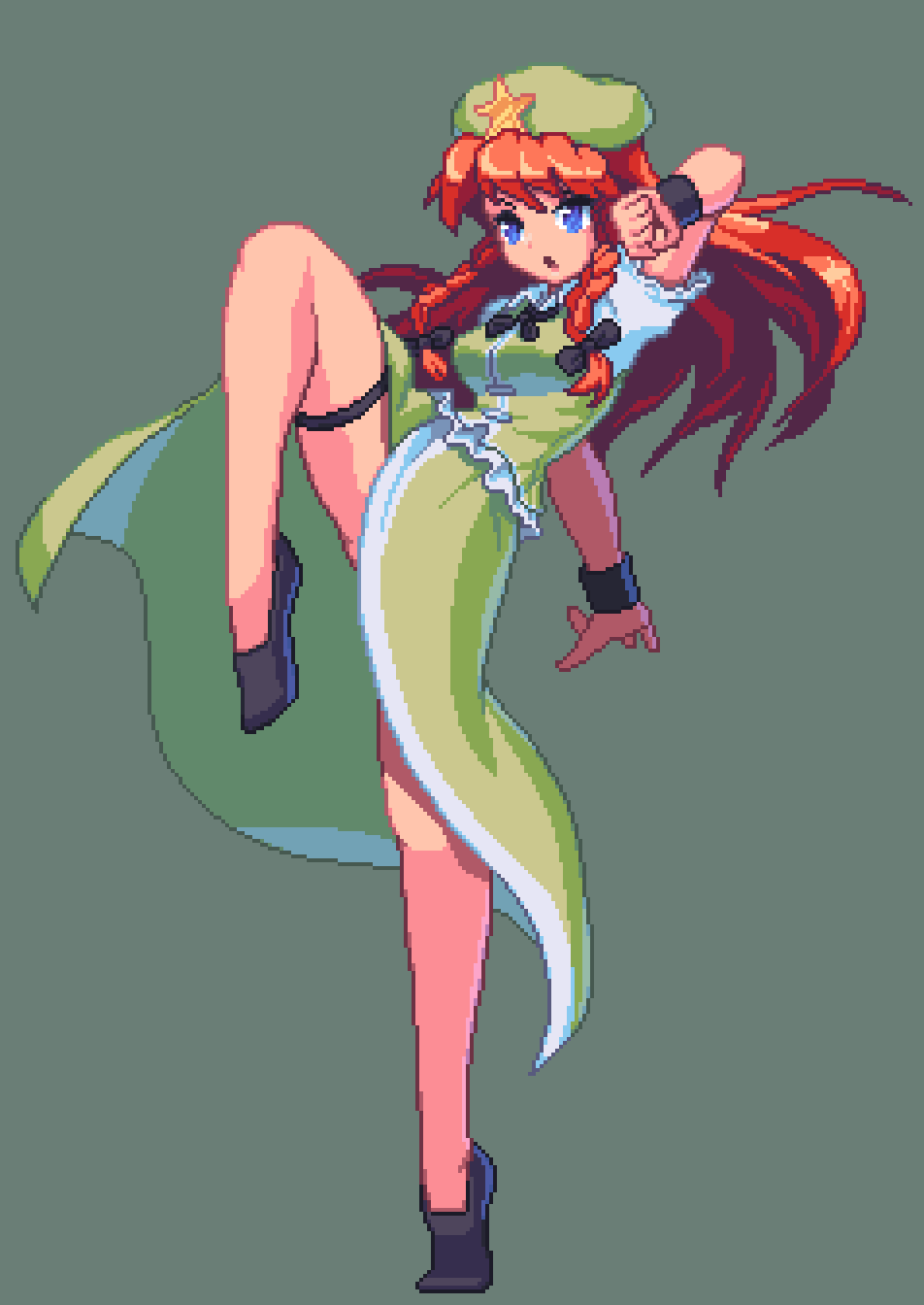 Hong Meiling (Touhou) Rule 34 Image