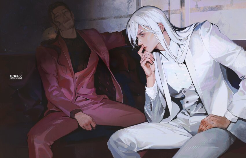 Kyouraku Shunsui (Bleach) Rule 34 Image