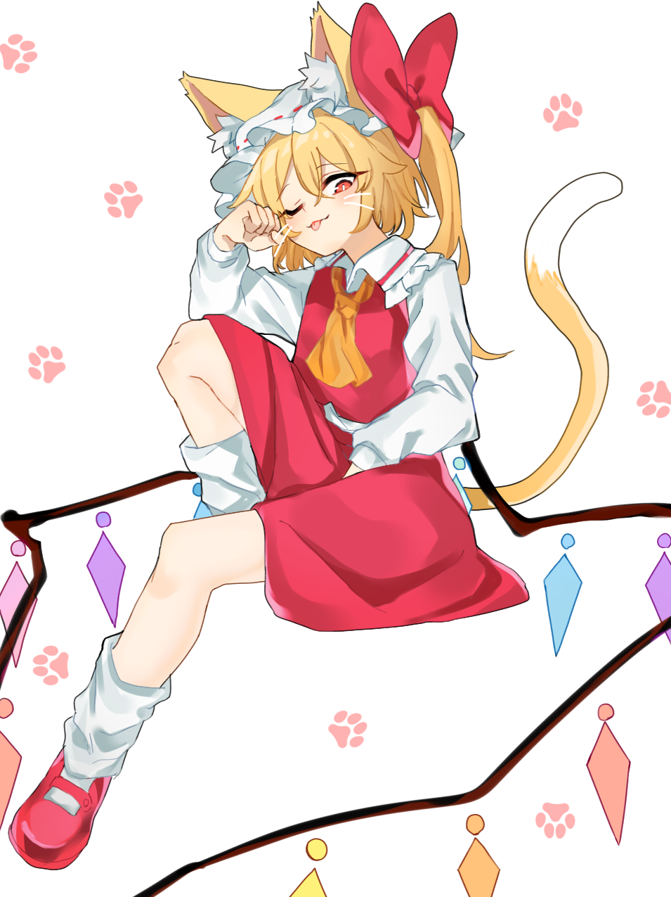 Flandre Scarlet (Touhou) Rule 34 Image