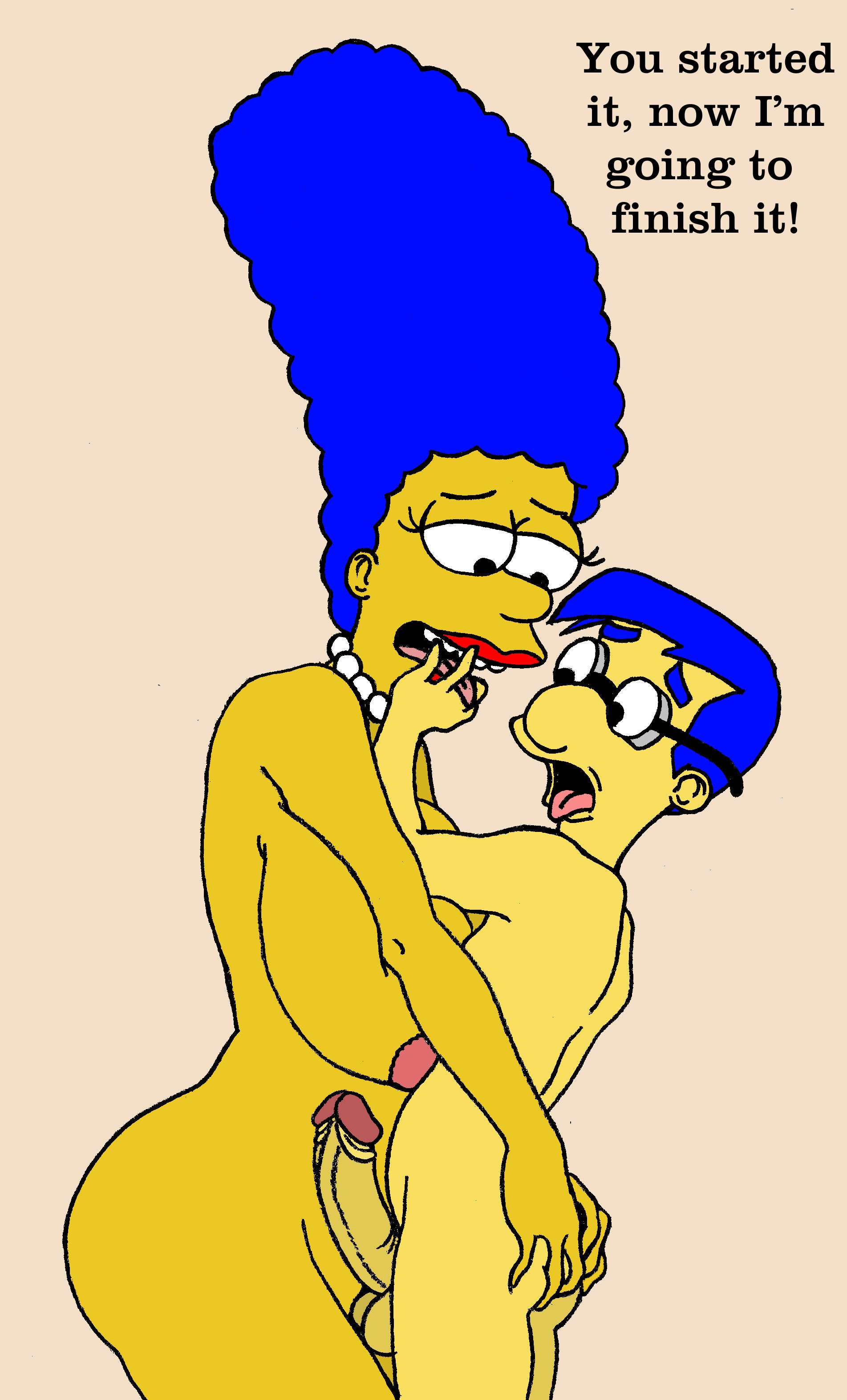 Marge Simpson (20th Century Fox) Rule 34 Image