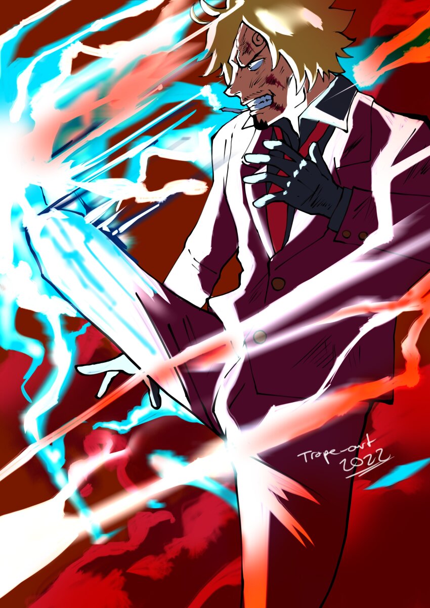 Sanji (One Piece) Rule 34 Image