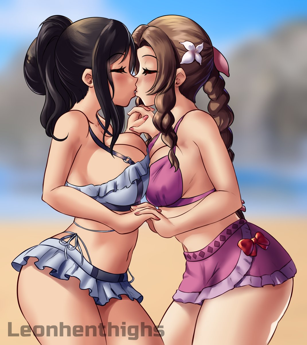 Aerith Gainsborough (Final Fantasy) Rule 34 Image