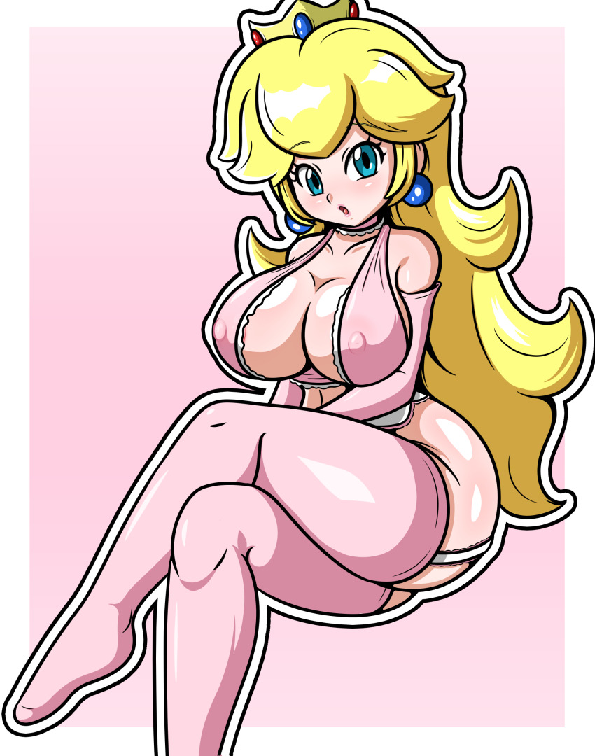 Princess Peach (Mario (Series)) Rule 34 Image