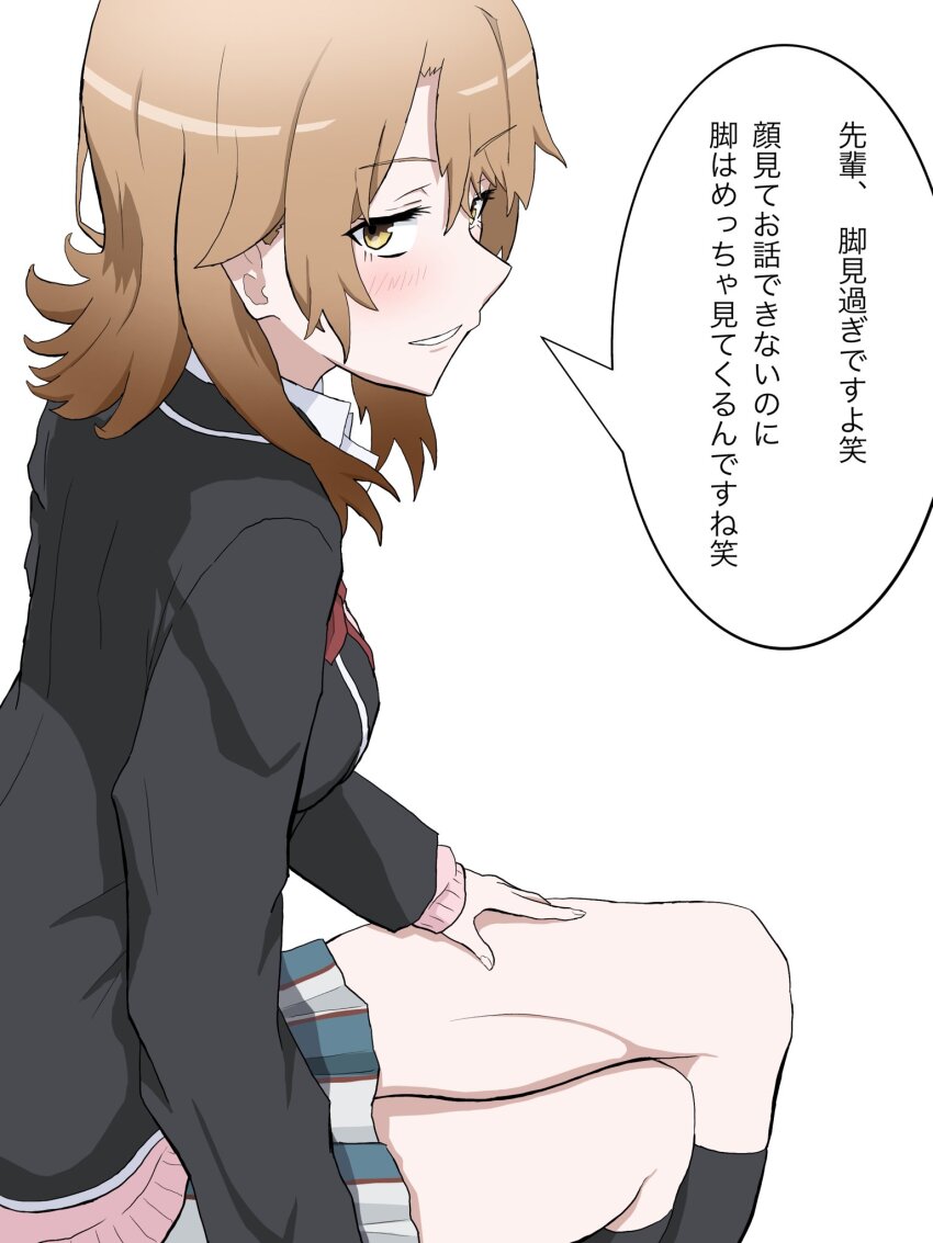 Isshiki Iroha (Yahari Ore No Seishun Lovecome Wa Machigatteiru.) Rule 34 Image