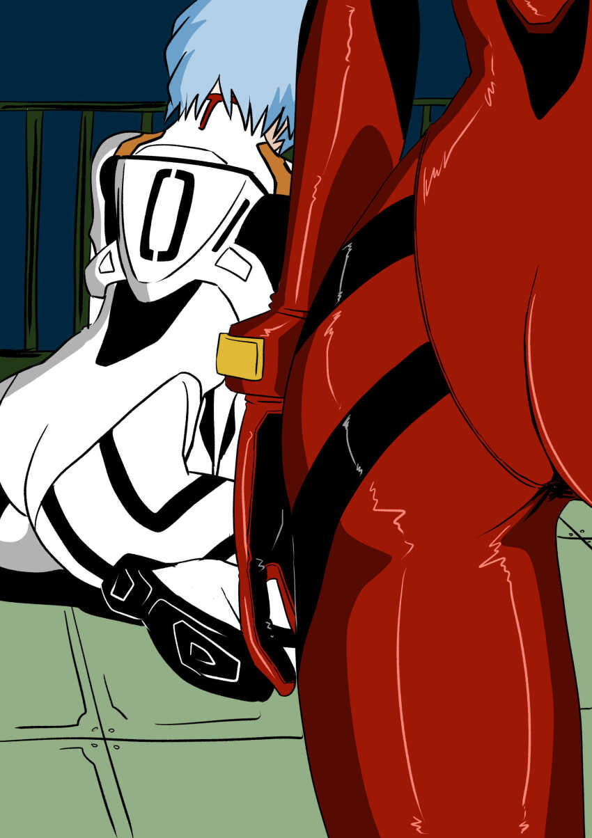 Ayanami Rei (Neon Genesis Evangelion) Rule 34 Image