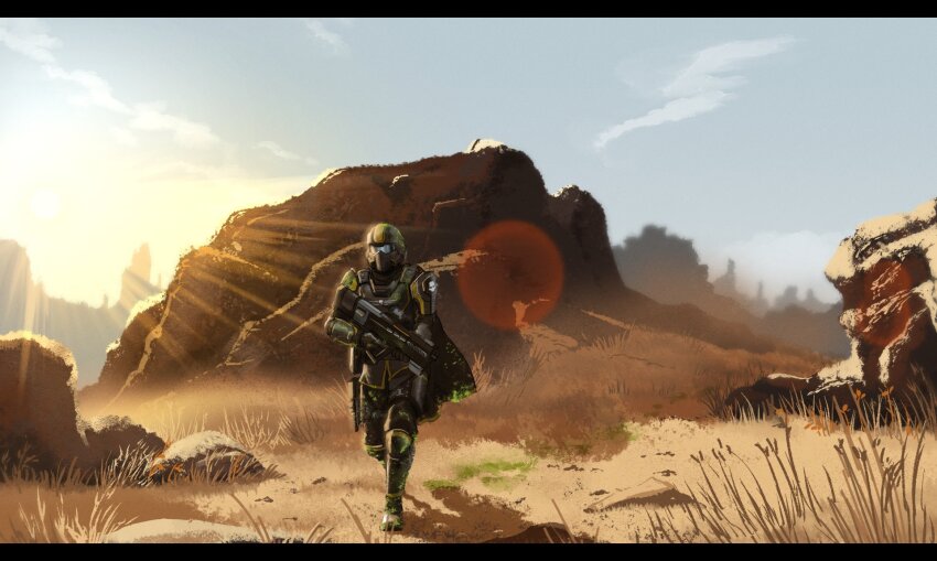 Helldiver (Helldivers) Rule 34 Image
