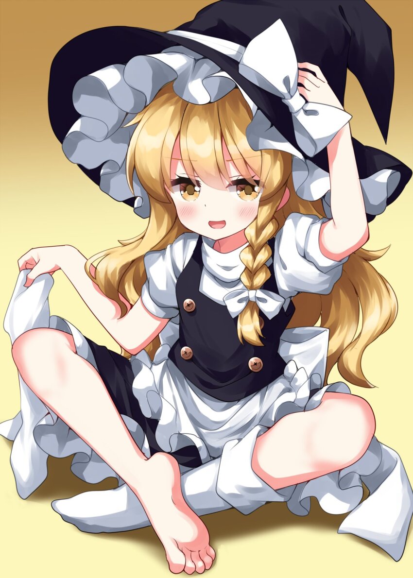 Kirisame Marisa (Touhou) Rule 34 Image