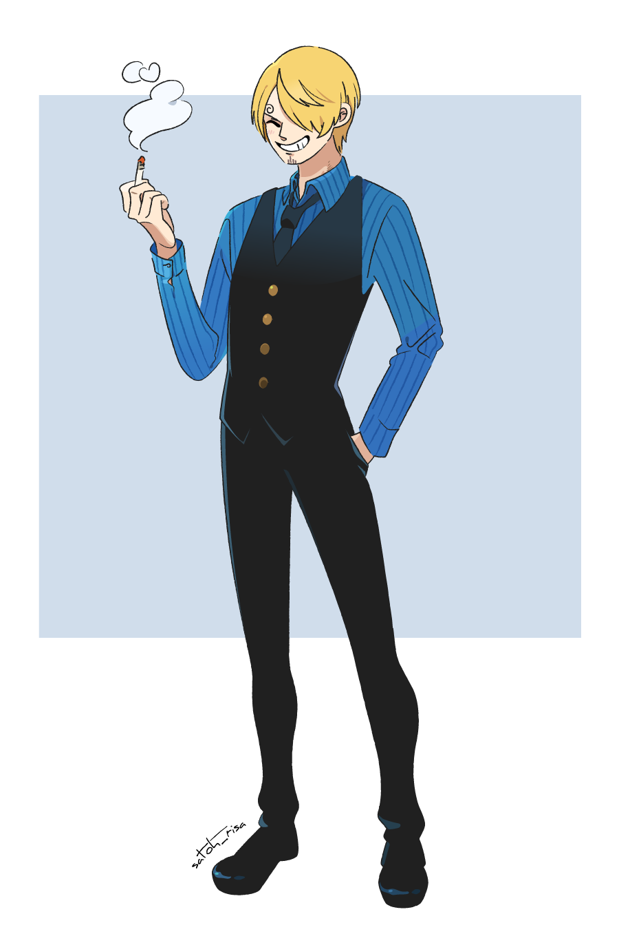 Sanji (One Piece) Rule 34 Image