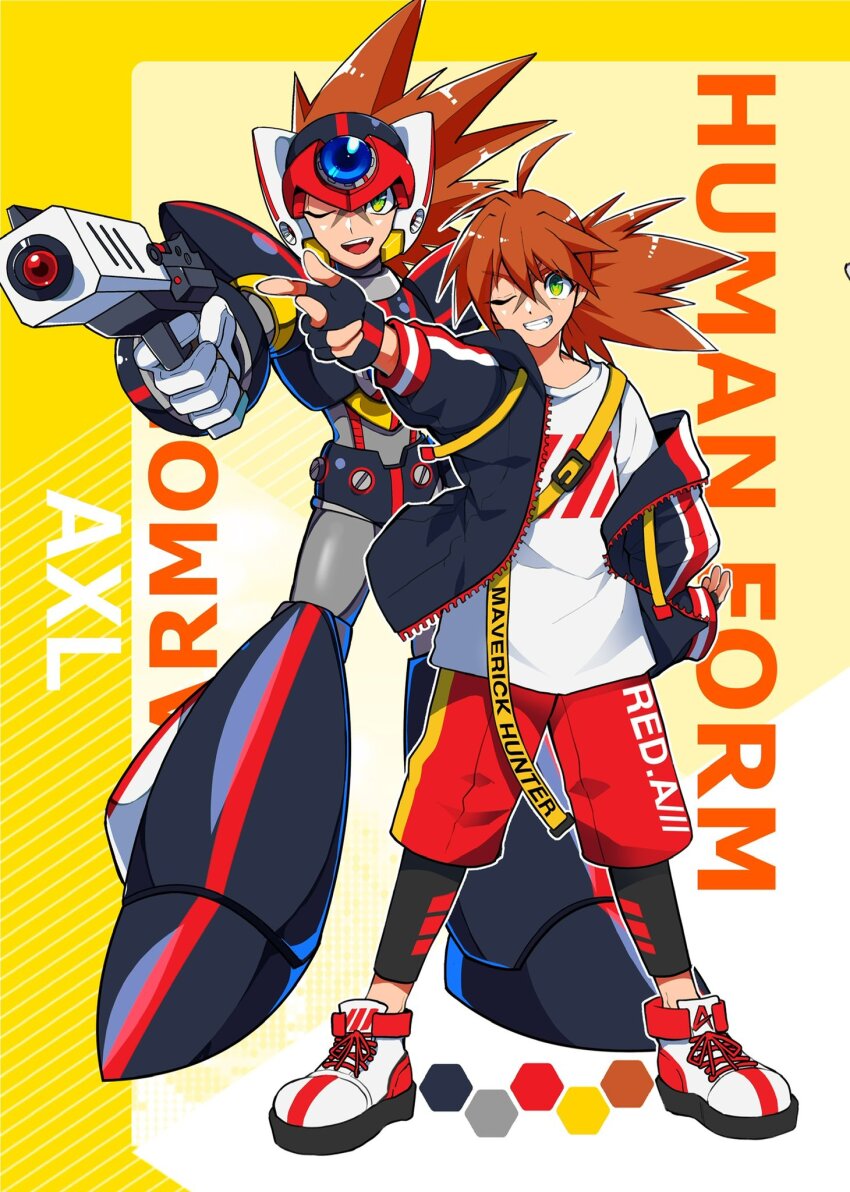 Axl (Mega Man) Rule 34 Image