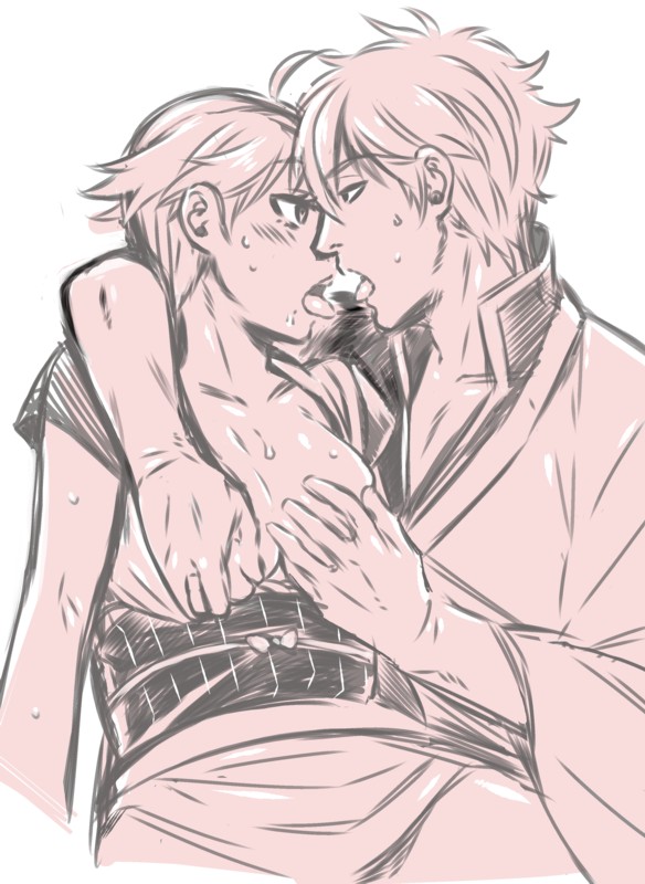 Ginko Sakata (Gintama) Rule 34 Image
