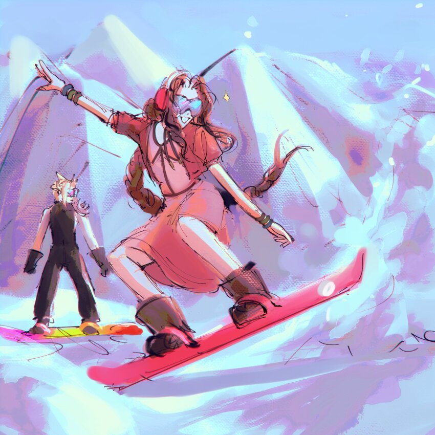 Aerith Gainsborough (Final Fantasy) Rule 34 Image