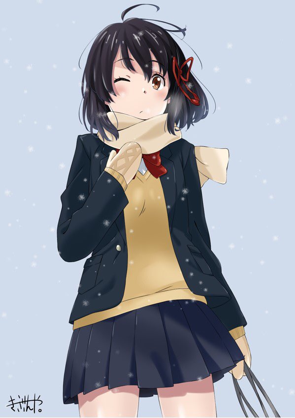 Miyamizu Mitsuha (Kimi No Na Wa.) Rule 34 Image