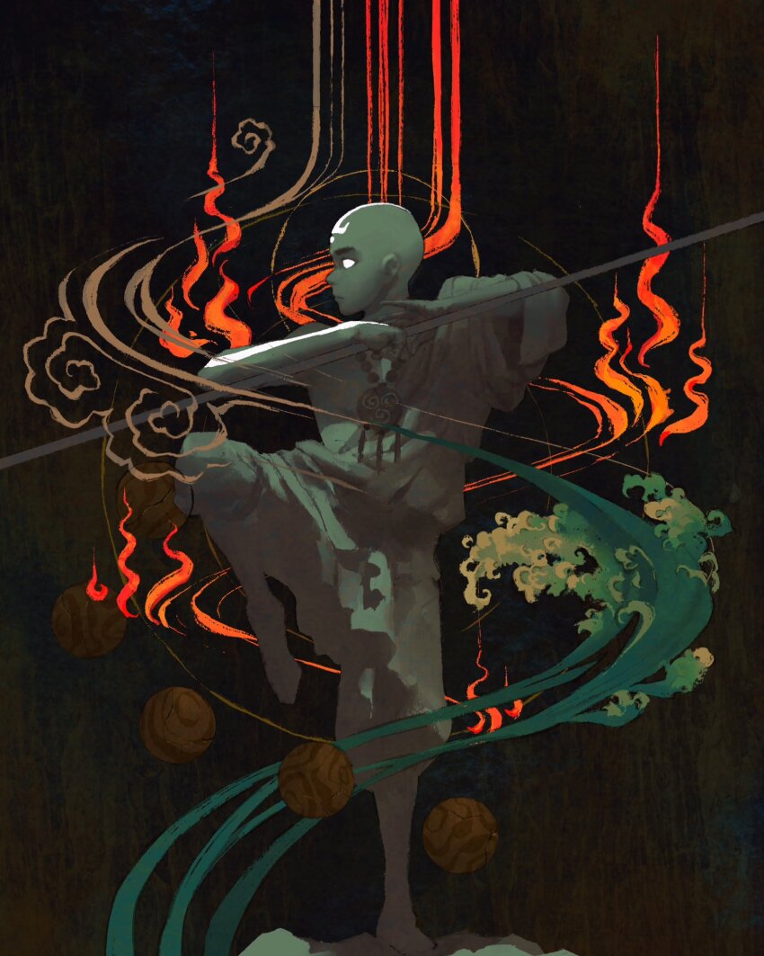 Aang (Avatar: The Last Airbender) Rule 34 Image