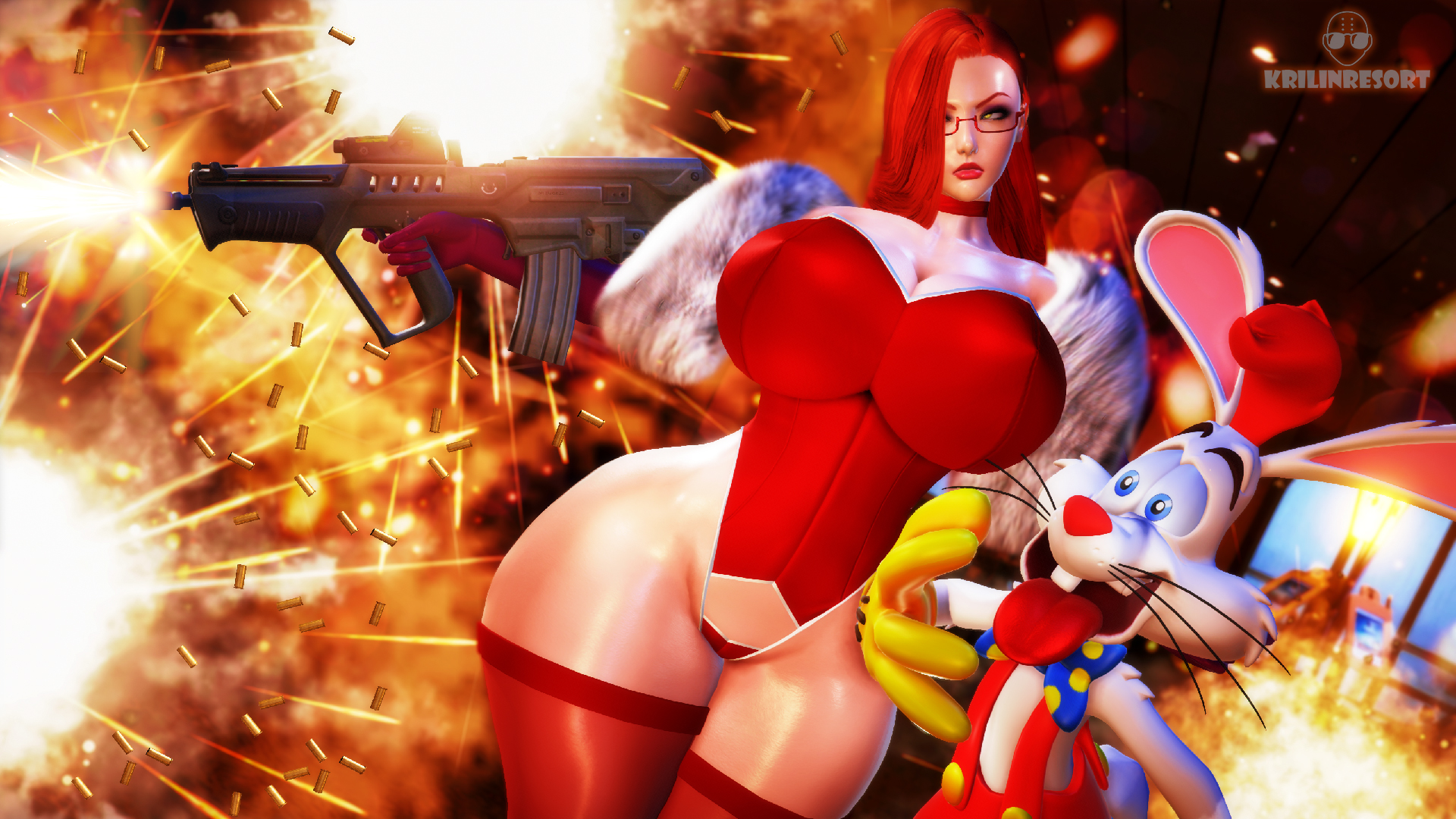 Jessica Rabbit (Touchstone) Rule 34 Image