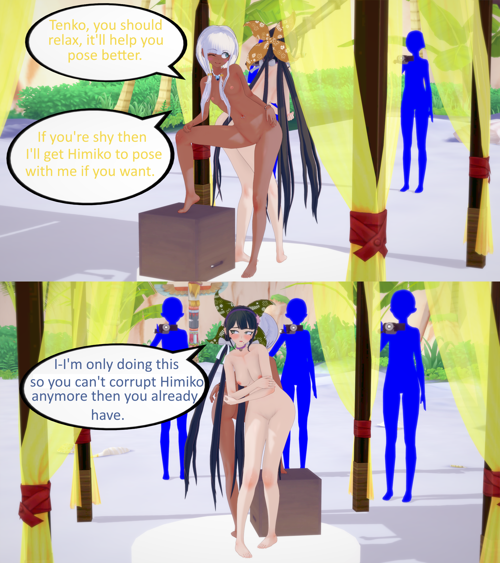 Chabashira Tenko (Danganronpa) Rule 34 Image