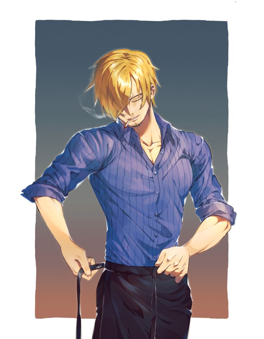 Sanji (One Piece) Rule 34 Image
