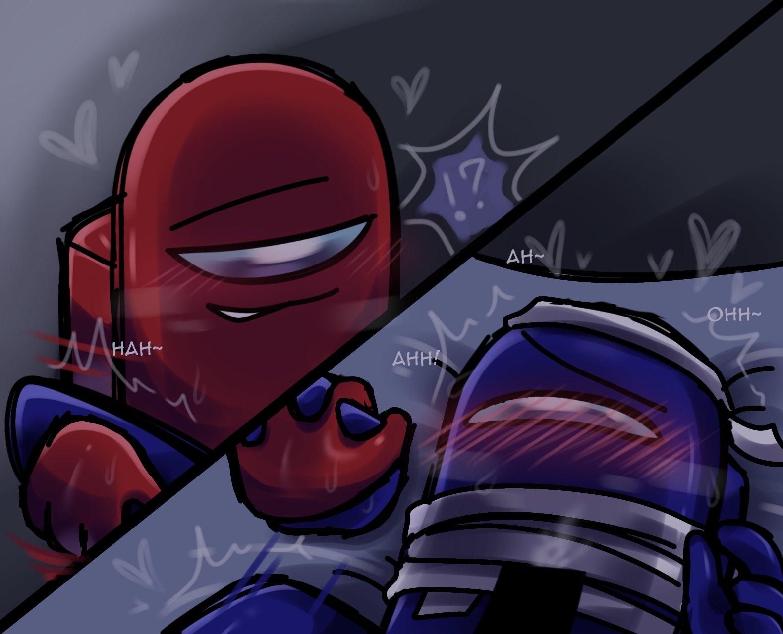 Among Us Blue (Among Us) Rule 34 Image