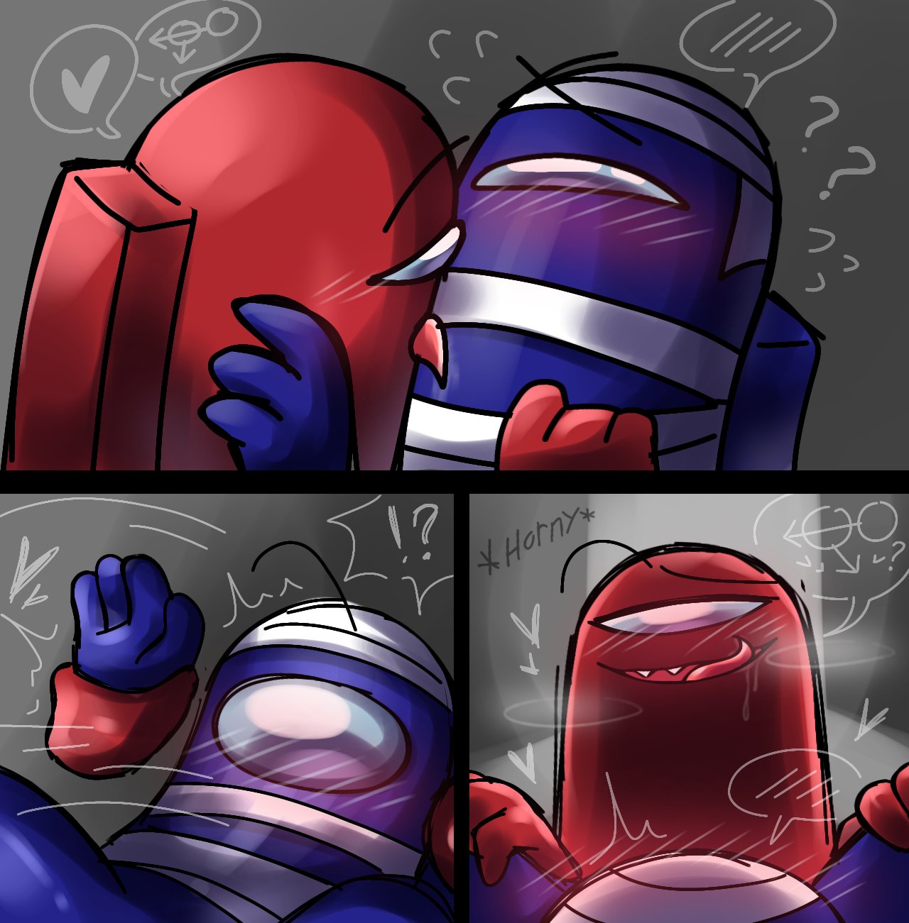 Among Us Blue (Among Us) Rule 34 Image