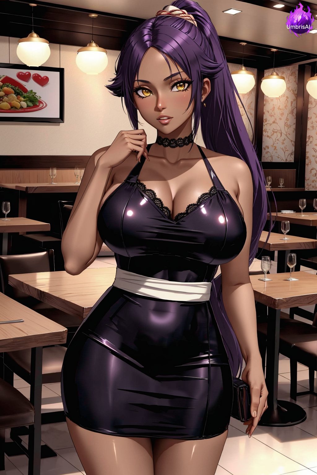 Shihouin Yoruichi (Bleach) Rule 34 Image