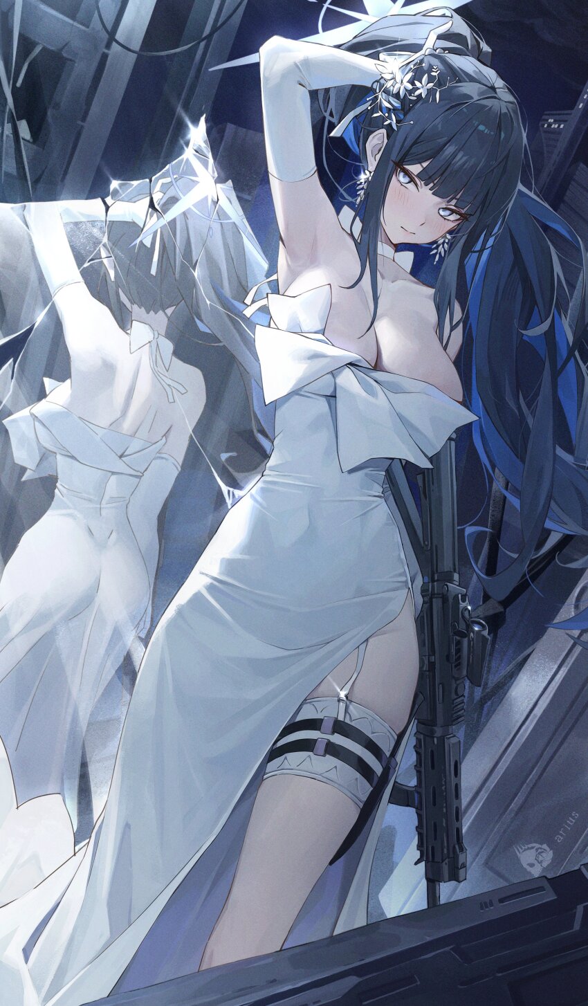 Saori (Dress) (Blue Archive) Rule 34 Image