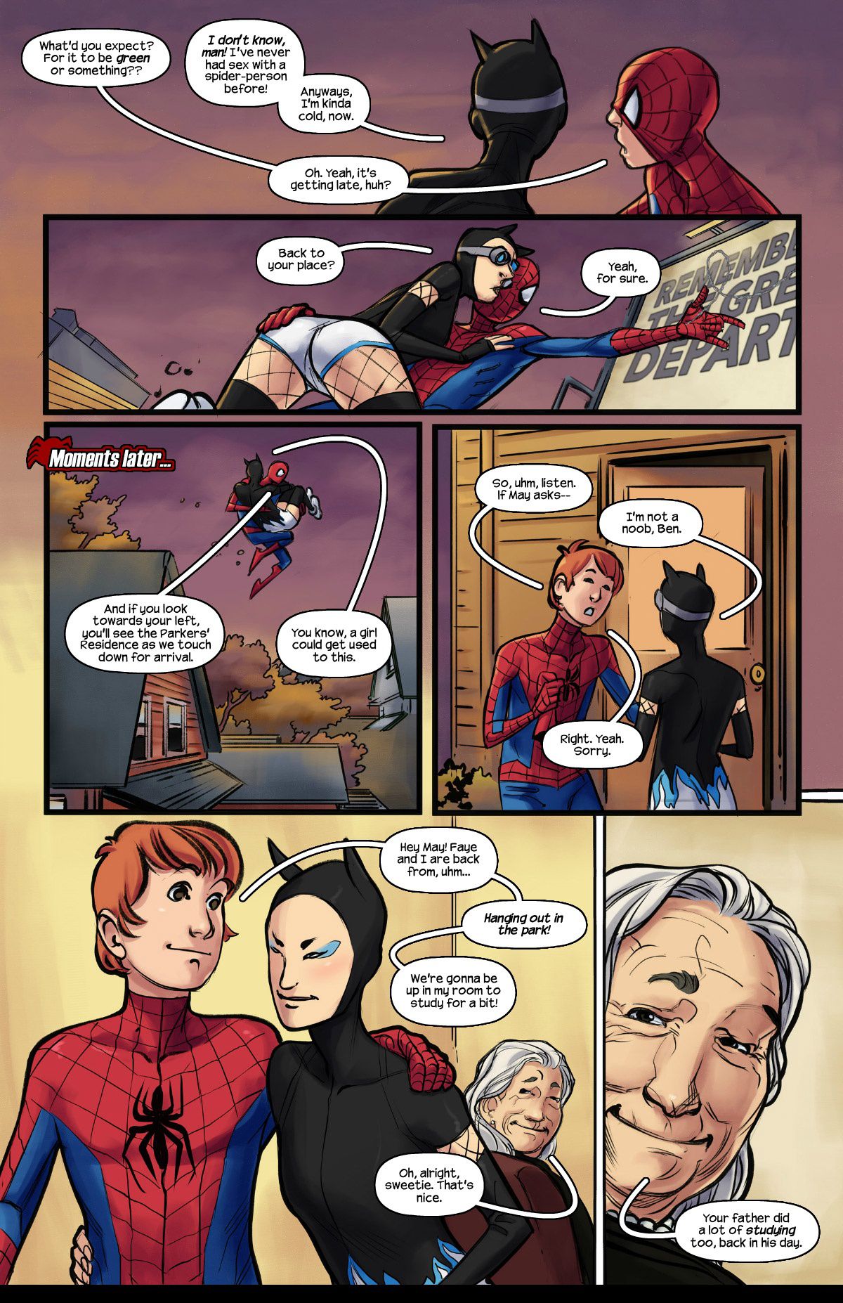 Ben Parker (Marvel) Rule 34 Image