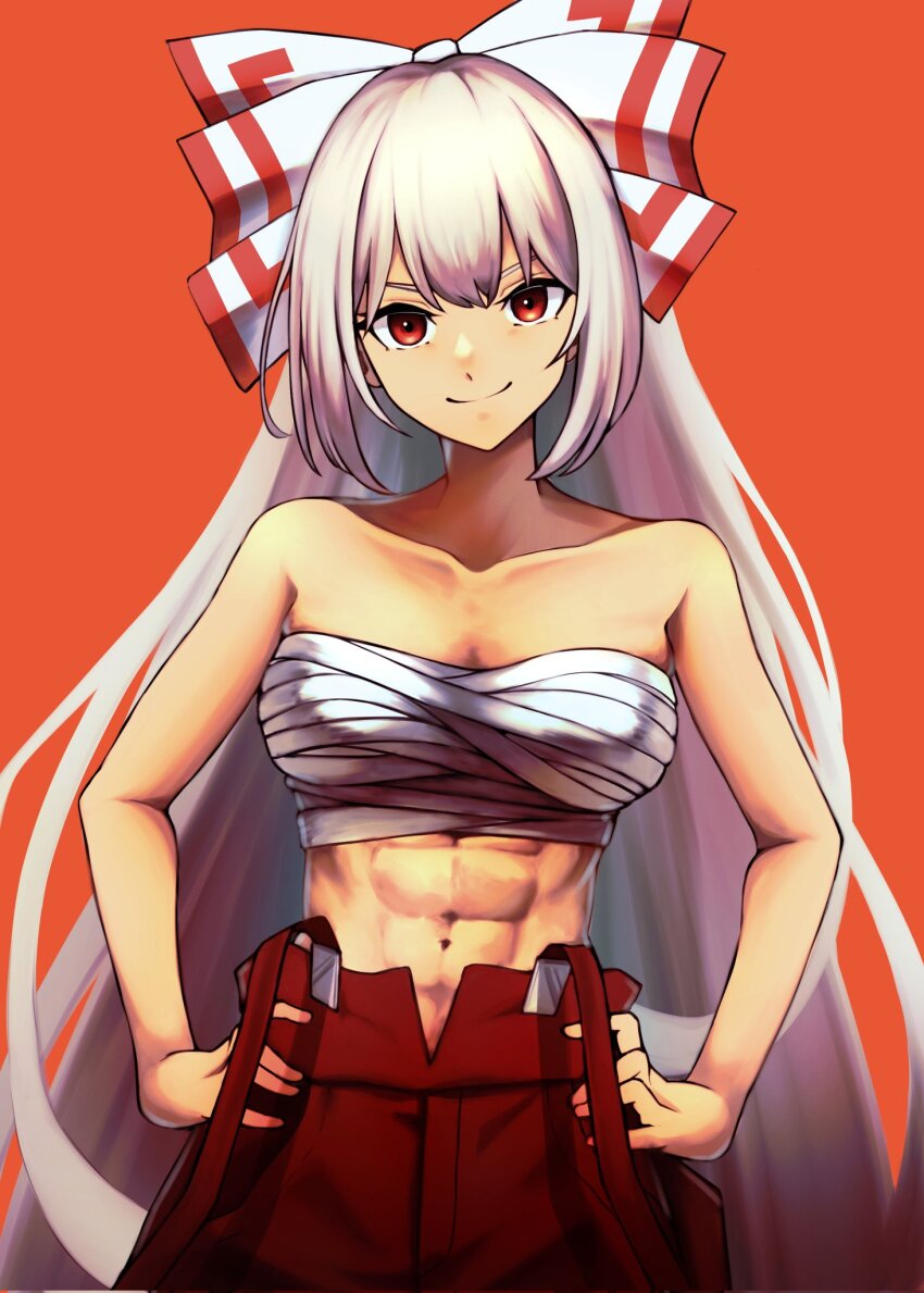 Fujiwara No Mokou (Touhou) Rule 34 Image