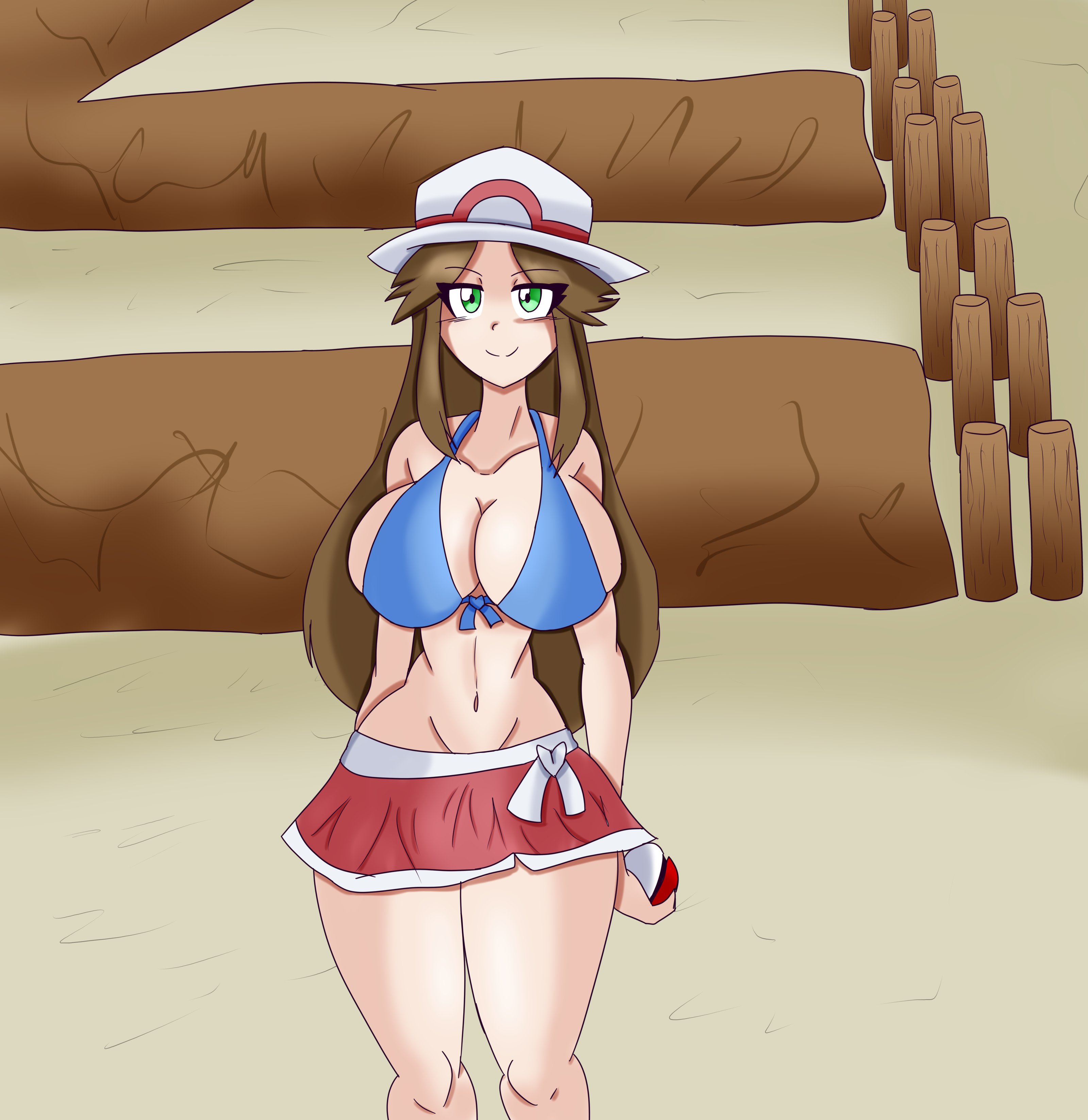 Leaf (Pokemon) Rule 34 Image