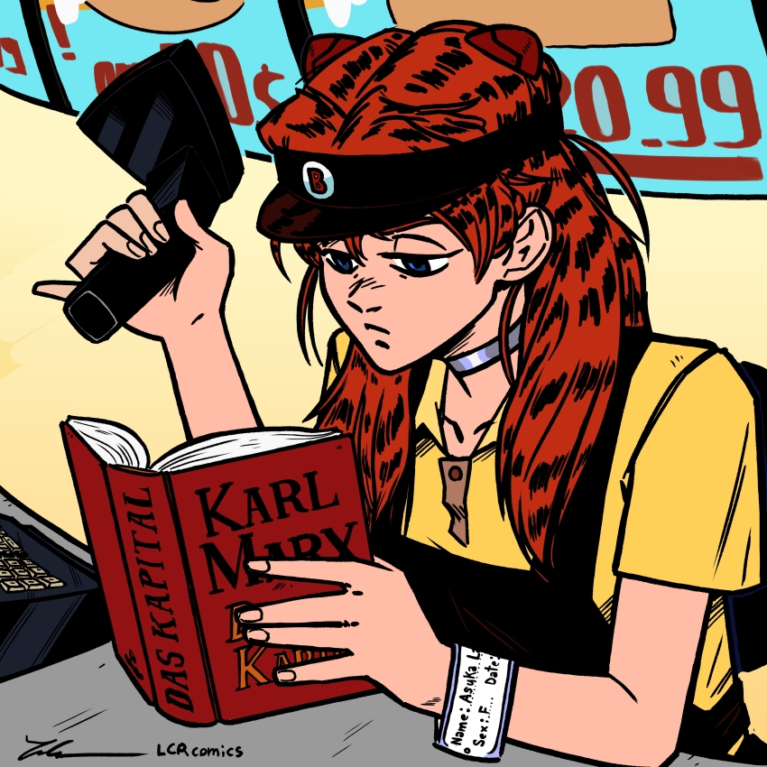 Souryuu Asuka Langley (Neon Genesis Evangelion) Rule 34 Image