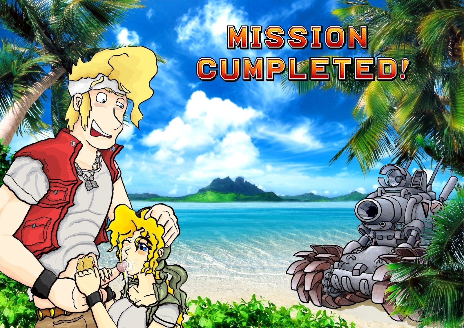 Eri Kasamoto (Metal Slug) Rule 34 Image