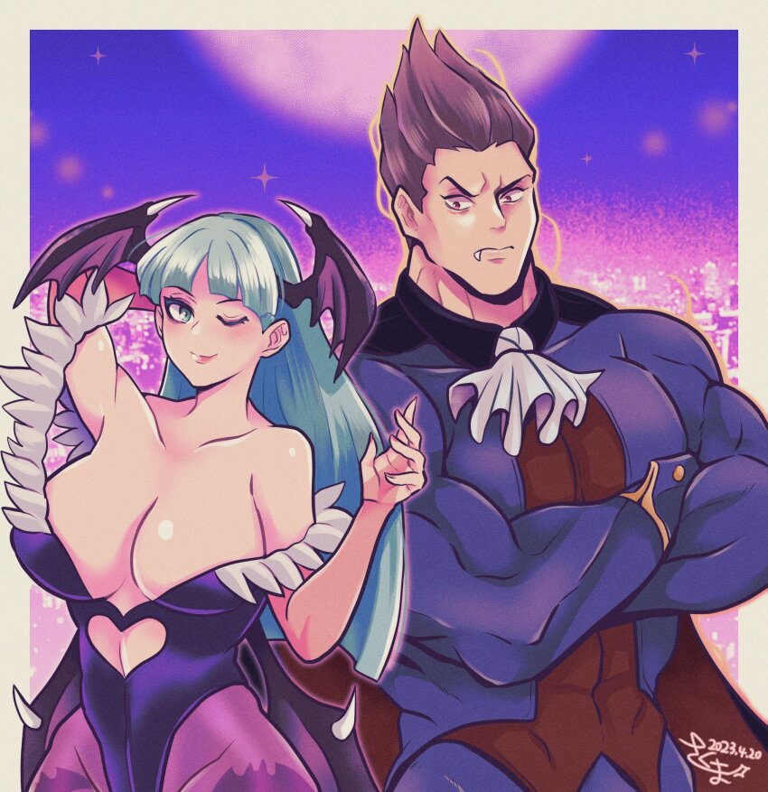 Demitri Maximoff (Darkstalkers) Rule 34 Image