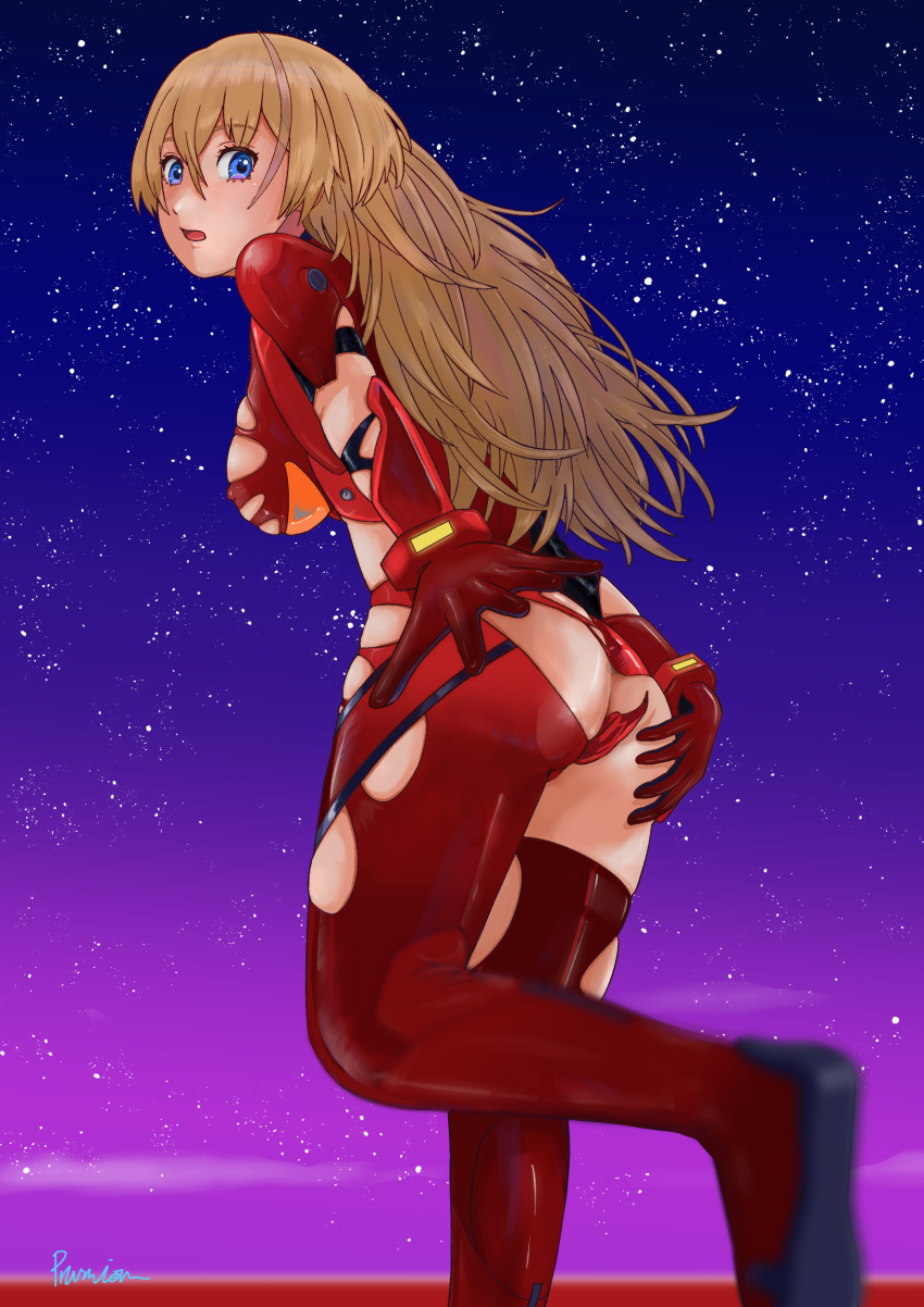Souryuu Asuka Langley (Neon Genesis Evangelion) Rule 34 Image
